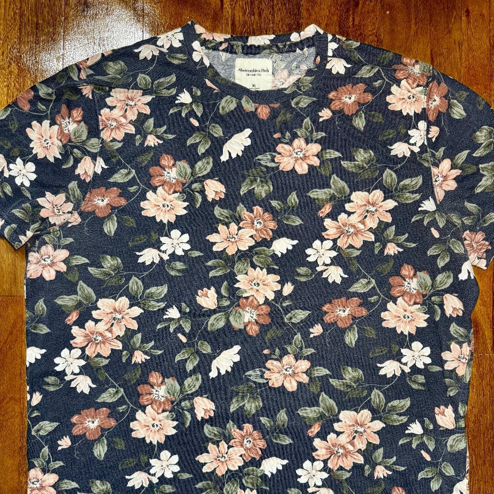 Men's Abercrombie & Fitch Soft A&F Tee - Floral